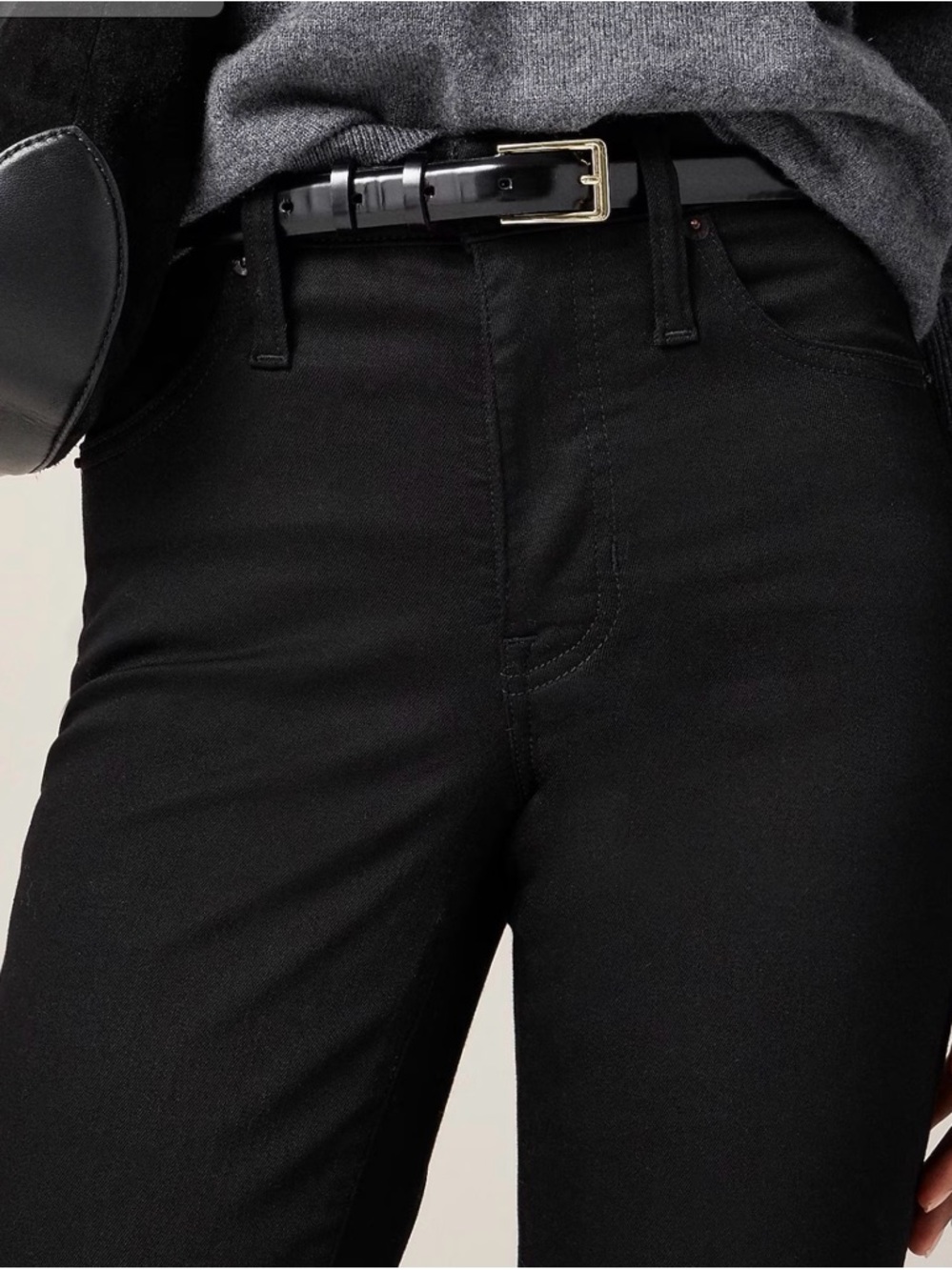 J. Crew Vintage Slim Straight Jeans in Black